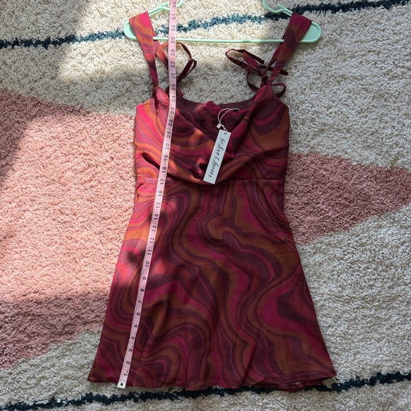 NWT For Love & Lemons Eleanor Mini Dress - Picture 10 of 10